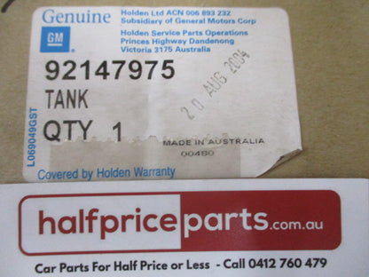 Holden VZ Commodore Genuine Right Hand Radiator Tank Assembly New Part