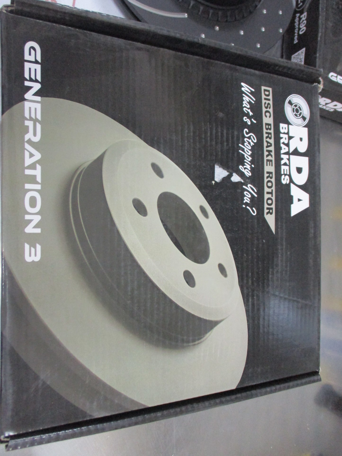 RDA Rear Disc Brake Rotors (Pair) Slotted-Dimpled Suits Volvo XC90 New Part