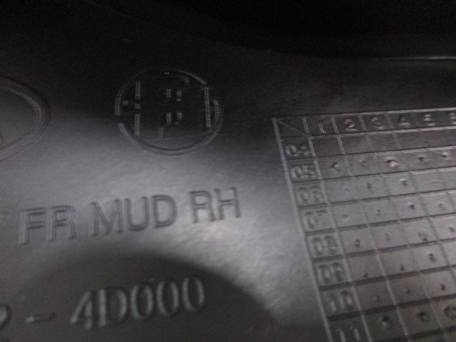 Kia Carnival Genuine Right Hand Front Mud Flap (ONLY) New Part