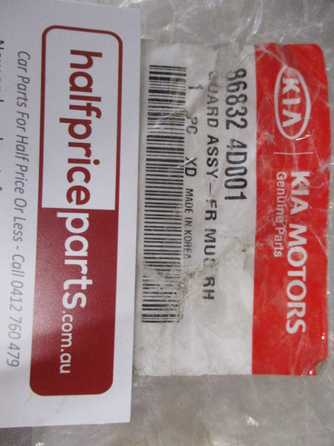 Kia Carnival Genuine Right Hand Front Mud Flap (ONLY) New Part
