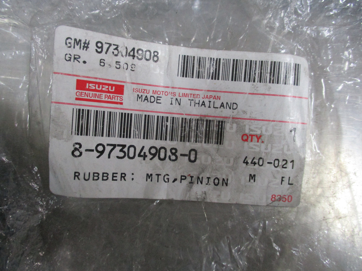 Isuzu Genuine Power Steering Rubber New