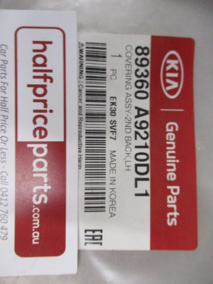 Kia Carnival YP L/LX Genuine Seat Cover Assembly 2nd Back Left Hand New Part