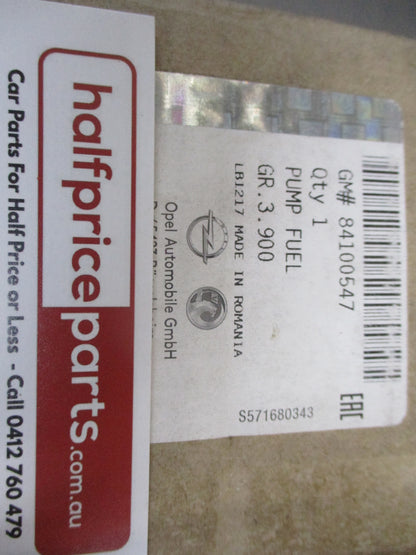 Holden ZB Commodore Genuine In Tank Fuel Pump New Part