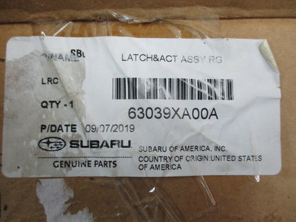 Subaru Tribeca Genuine Tailgate Latch Actuator Lock Assembly New Part