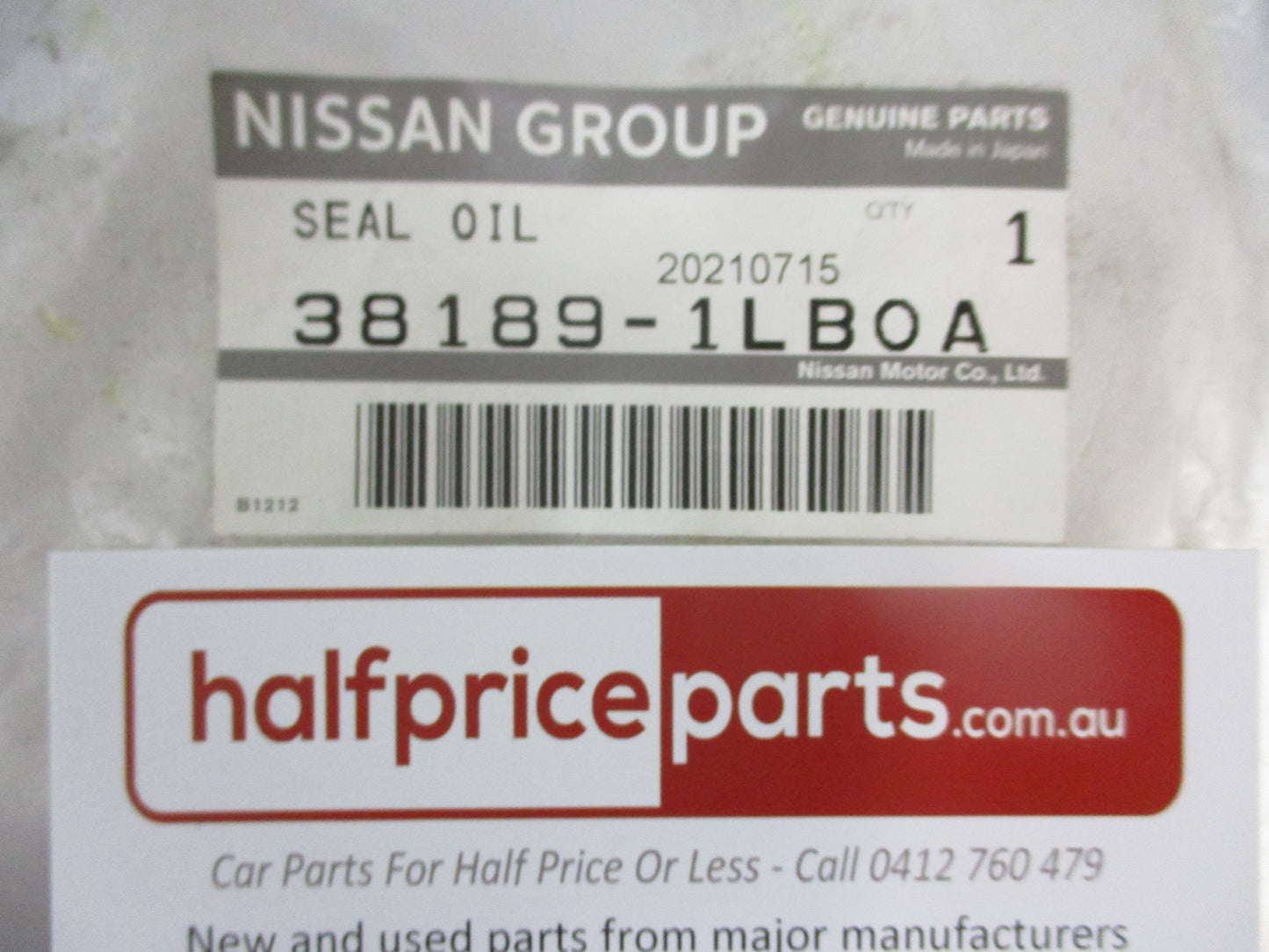 Nissan Y62 Patrol Genuine Rear Diff Pinion Seal New Part