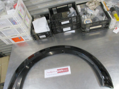 Mitsubishi Triton Genuine Front Right Hand Black (Painted) Wheel Flare New Part