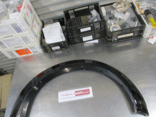 Mitsubishi Triton Genuine Front Right Hand Black (Painted) Wheel Flare New Part