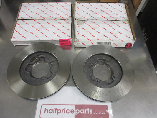 RDA Front Disc Rotor (Pair) Standard Suits Ford Econovan/Mazda E-Series New Part