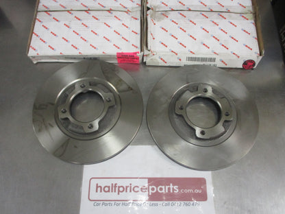 RDA Front Disc Rotor (Pair) Standard Suits Ford Econovan/Mazda E-Series New Part