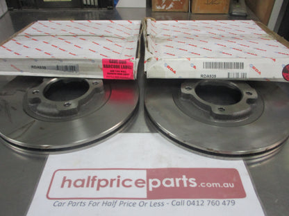 RDA Front Disc Rotor (Pair) Standard Suits Ford Econovan/Mazda E-Series New Part
