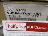 Honda Odyssey Genuine Tinted Door Weathersheilds set of 4 New Part