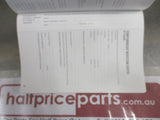 Holden HSV VF Genuine Service/Warranty Book New Part .