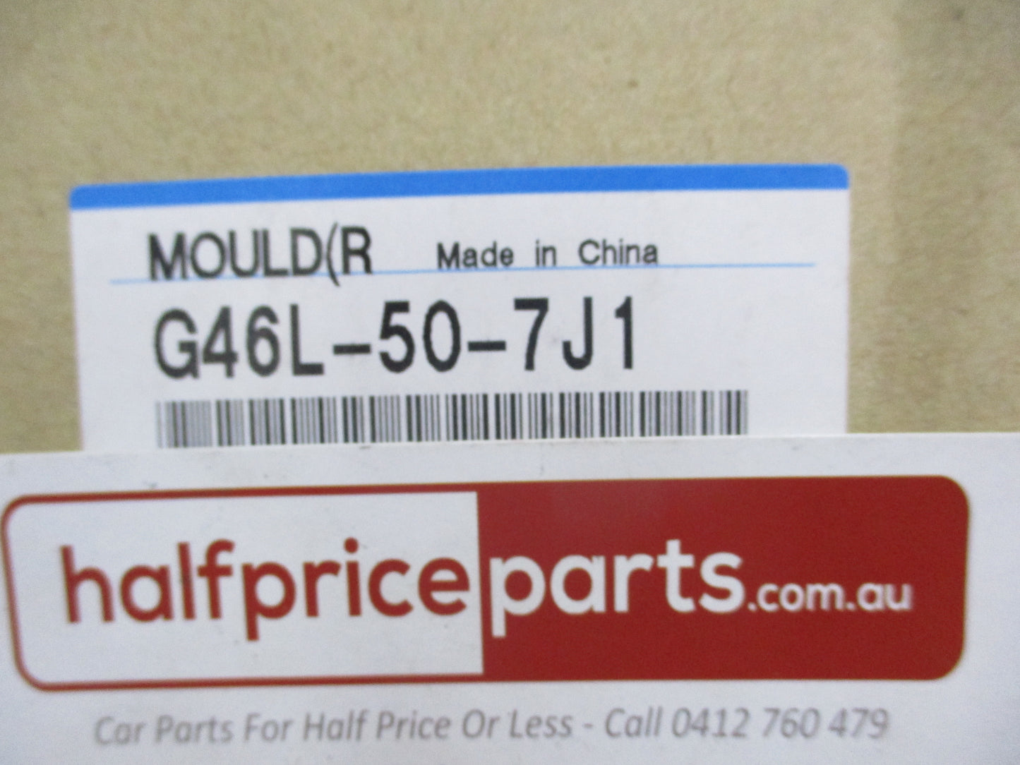 Mazda 6 Genuine Right Hand Front Lower Moulding New Part