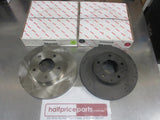 RDA Standard Front Disc Rotors (Pair) To Suit Mazda MPV LV10E1 New Part