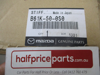 Mazda 3 Genuine Front Lower Bumper Support Rail (Stiffener) New Part