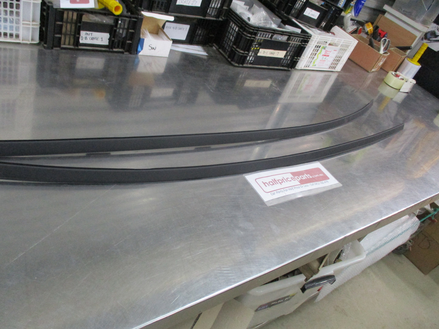 Holden Cruze Sedan Genuine Left and Right Outer Roof Mouldings New Part