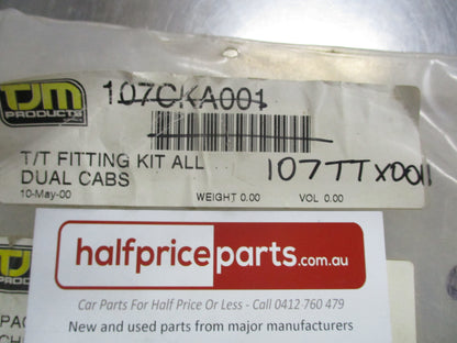 TJM Dual Cab Canopy Fitting Kit For All Dual Cabs - New Part