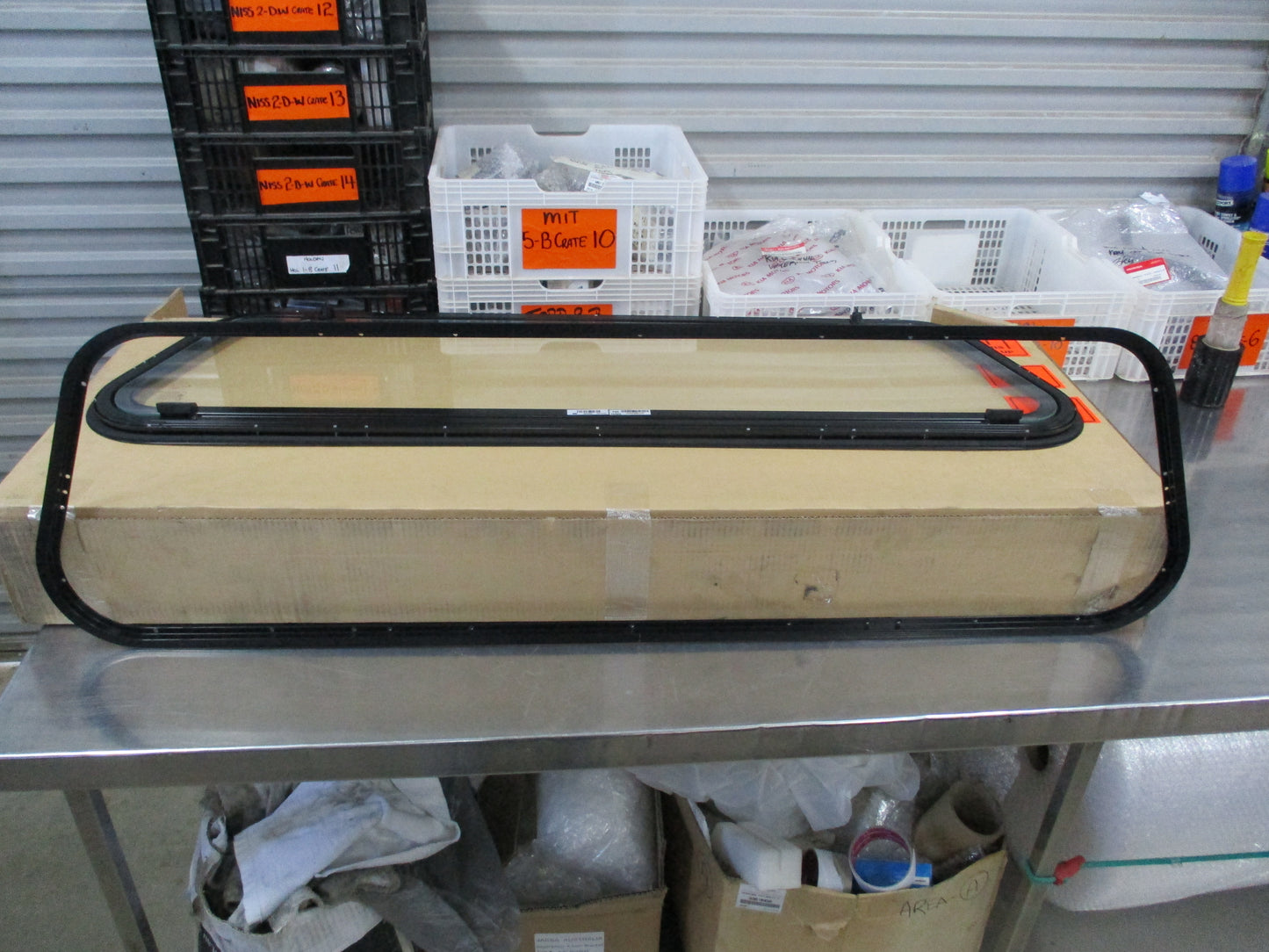 EGR Mitsubishi Triton MQ Canopy Front Drop Down Glass Kit New