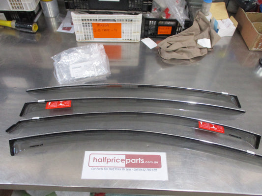 Mazda 6 GJ Genuine Slim Line Tinted Weather Shield Set 4 Kit New Part