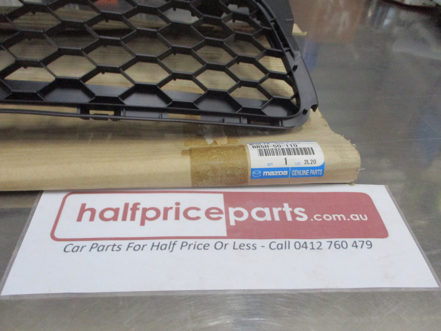 Mazda 3 Genuine Lower Front Grille (Black) New Part
