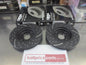 RDA Front Disc Brake Rotors (Pair) Slotted-Dimpled Suits Mazda 2/Fiat Abarth/Ford Fiesta New Part
