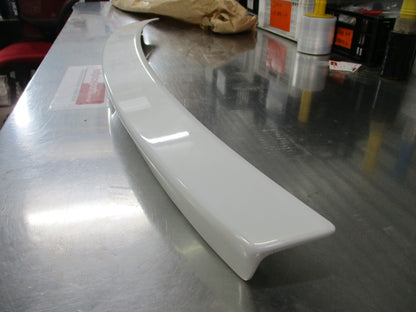 Mazda 3 BK Sedan Genuine Rear Boot Spoiler (Factory White) New Part
