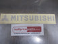 Mitsubishi Triton Genuine Rear Tail Gate Emblem (Mitsubishi) New Part