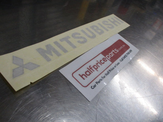 Mitsubishi Triton Genuine Rear Tail Gate Emblem (Mitsubishi) New Part