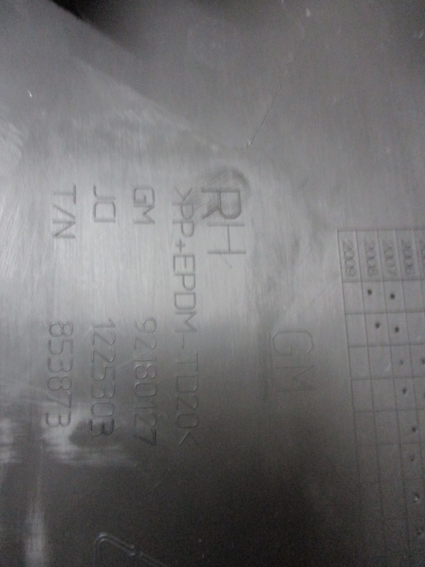 Holden VE Commodore/WM Statesman Genuine Right Hand Front Door Trim (Drivers) New Part.