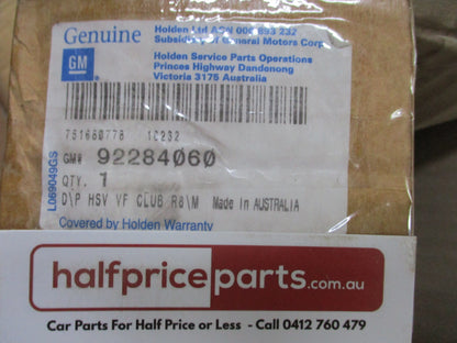 Holden VF Commodore Genuine Left Hand Front Door Trim (Passenger) New Part