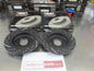 RDA Rear Disc Brake rotors (Pair) Slotted-Dimpled Suits Holden Malibu New Part