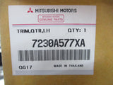 Mitsubishi Mirage Genuine Passenger Side Rear Quarter Panel Trim Lower New Part