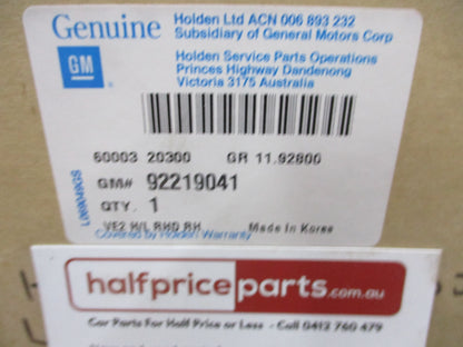 Holden VE Series II Calais/SS-V/Calais-V Genuine Right Hand Front Projector Head Light New Part