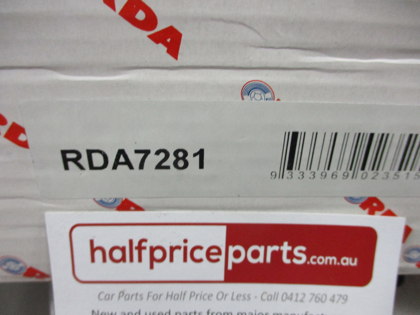 RDA Rear Disc Rotors (Single) Standard Vented Suits De Tomaso Pantera New Part