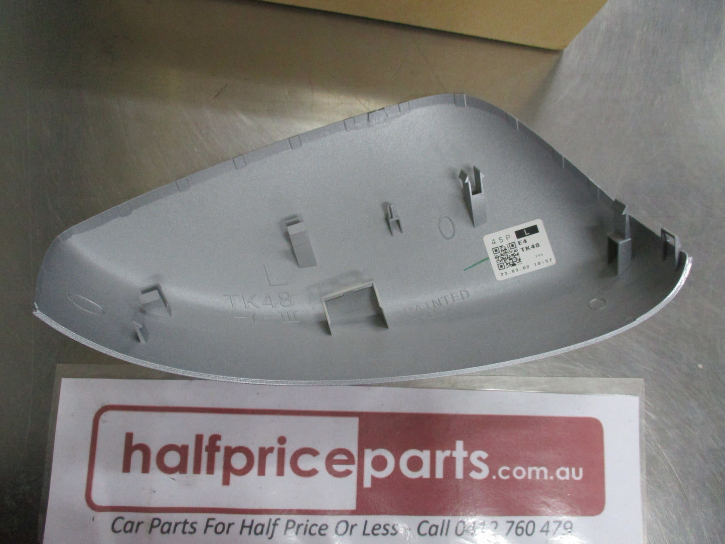 Mazda CX-5 / CX-9 Genuine Left Hand Mirror Scalp Painted Sonic Silver New Part