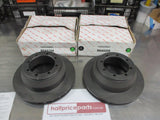 RDA Rear Disc Rotors (Pair) Standard Suits Ford F150 Super Heavy Duty 2WD New Part