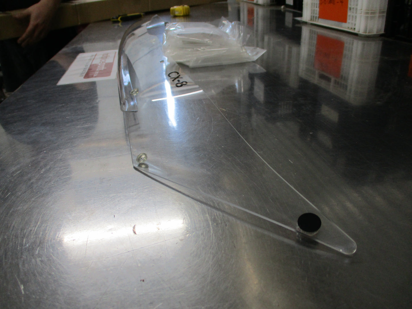 Mazda CX-8 Genuine Clear Bonnet Protector Kit New Part