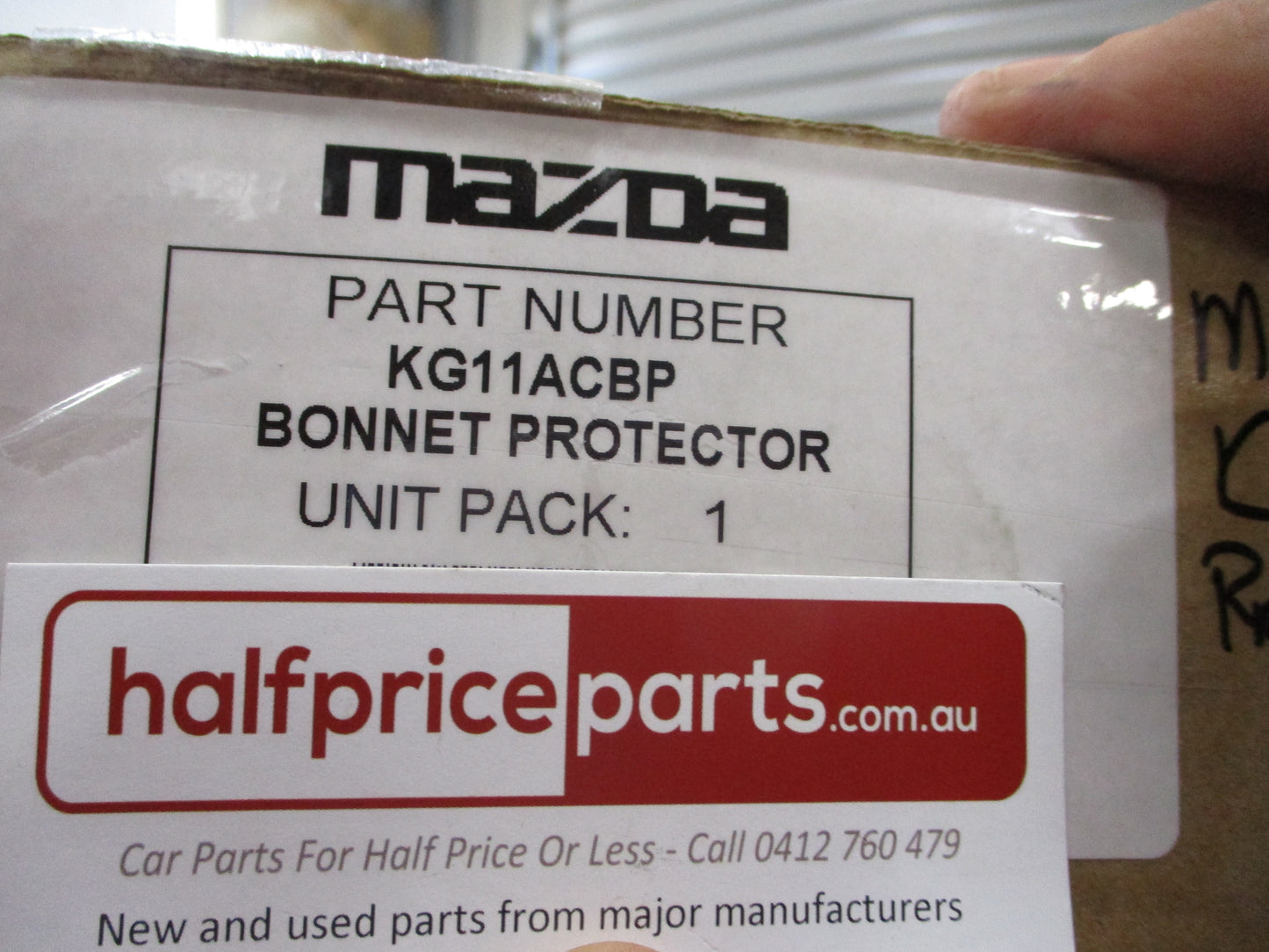 Mazda CX-8 Genuine Clear Bonnet Protector Kit New Part