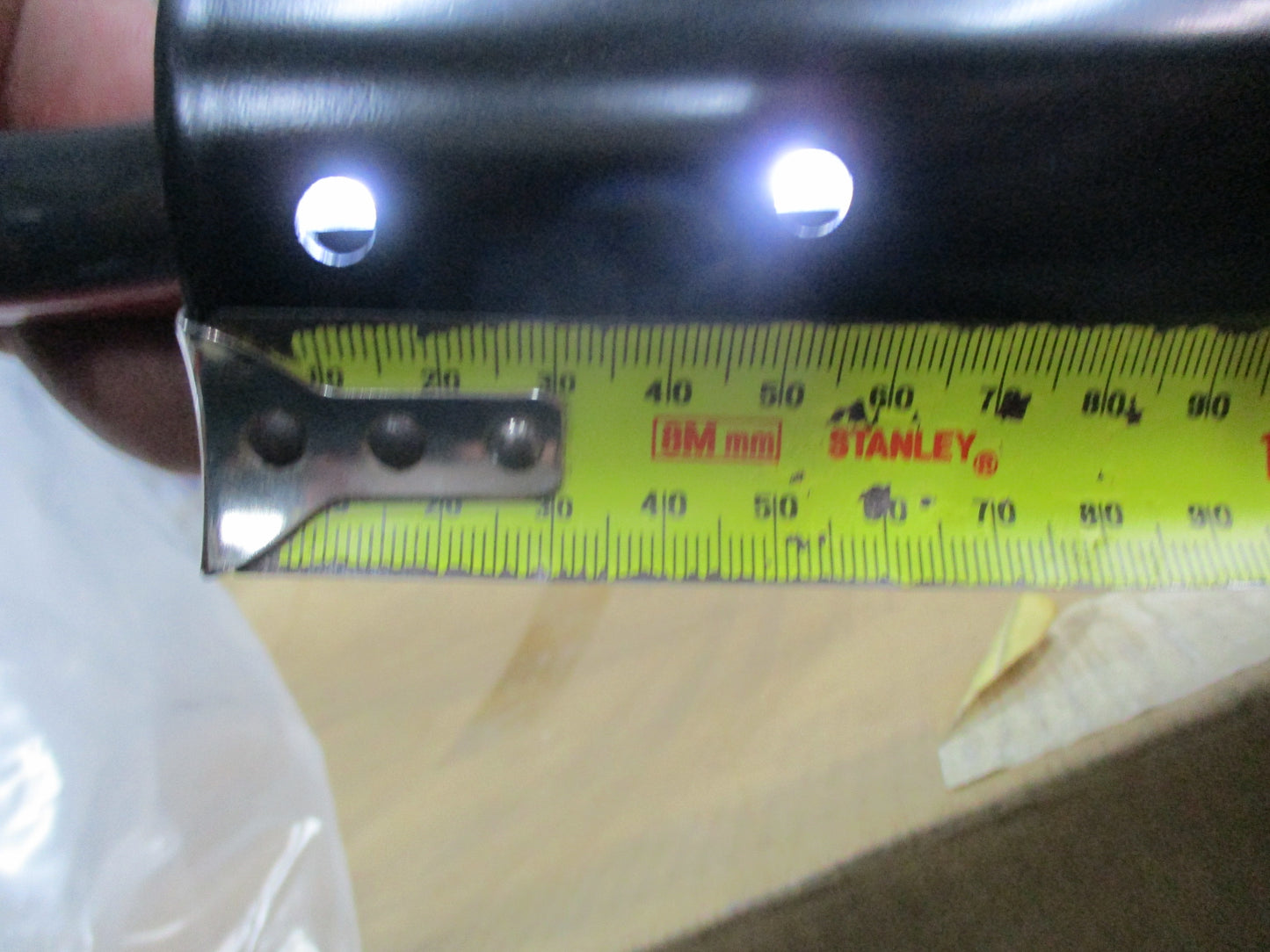 Isuzu D-Max Genuine Right Hand & Left Hand Bull Bar Side Rail / Brush Bars New Part