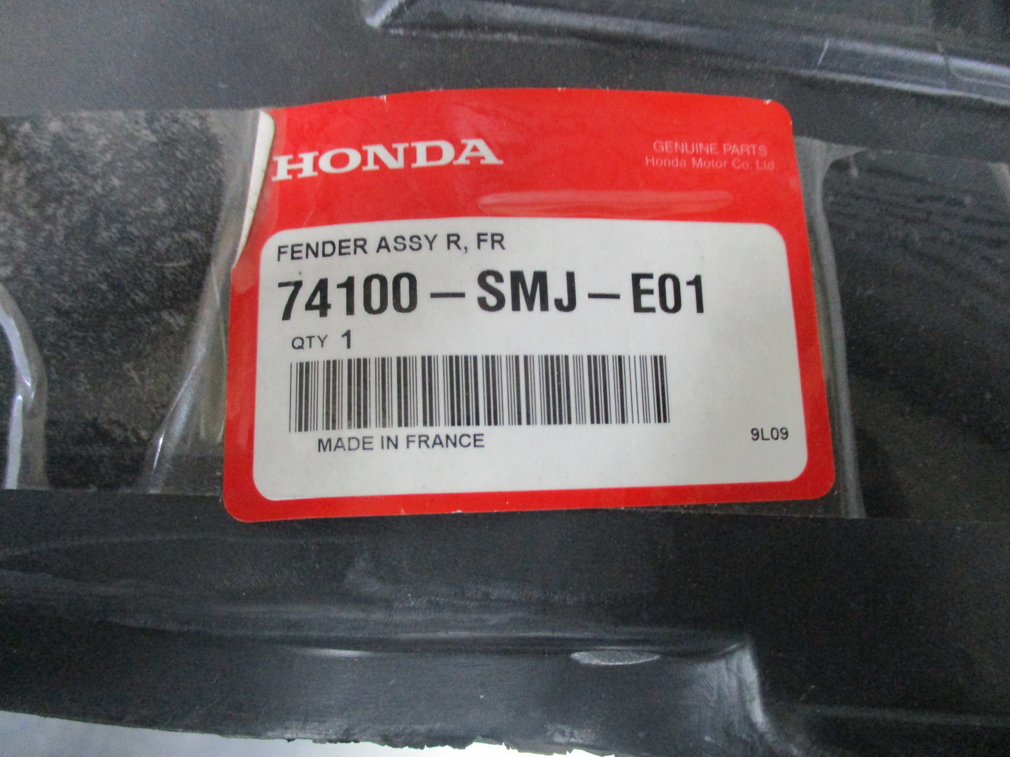 Honda FK Civic Genuine Drivers Front Wheel Liner New