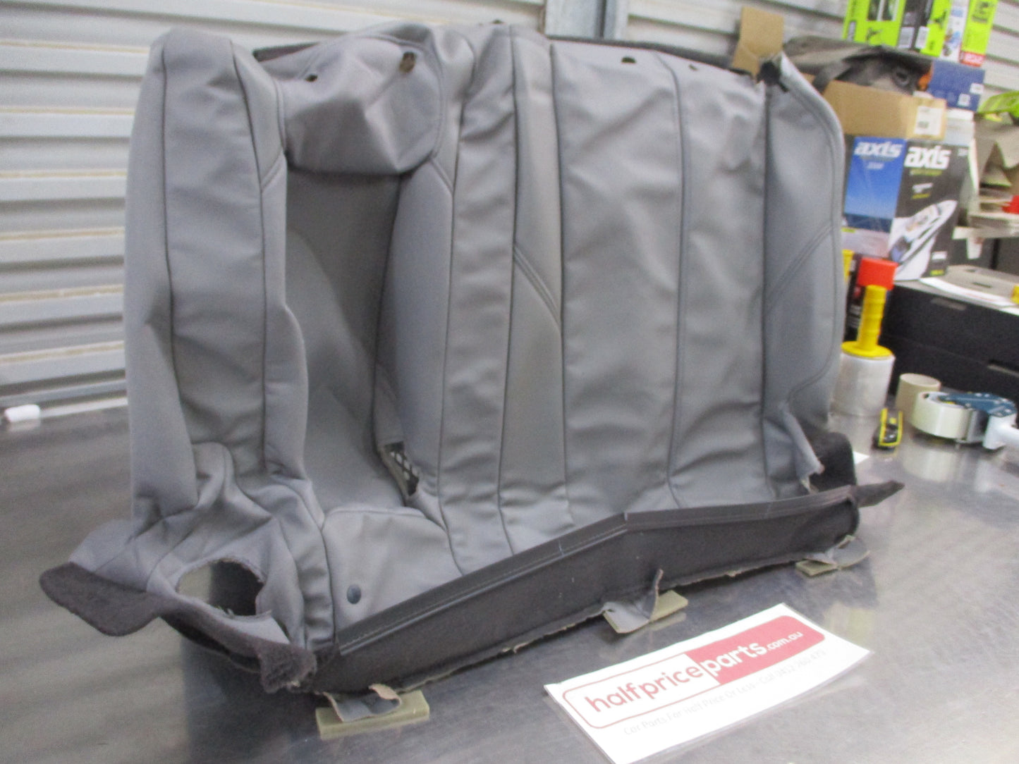 Holden RG Colorado 7 Genuine Leather Left Hand Rear Seat Back Trim (Grey) New Part