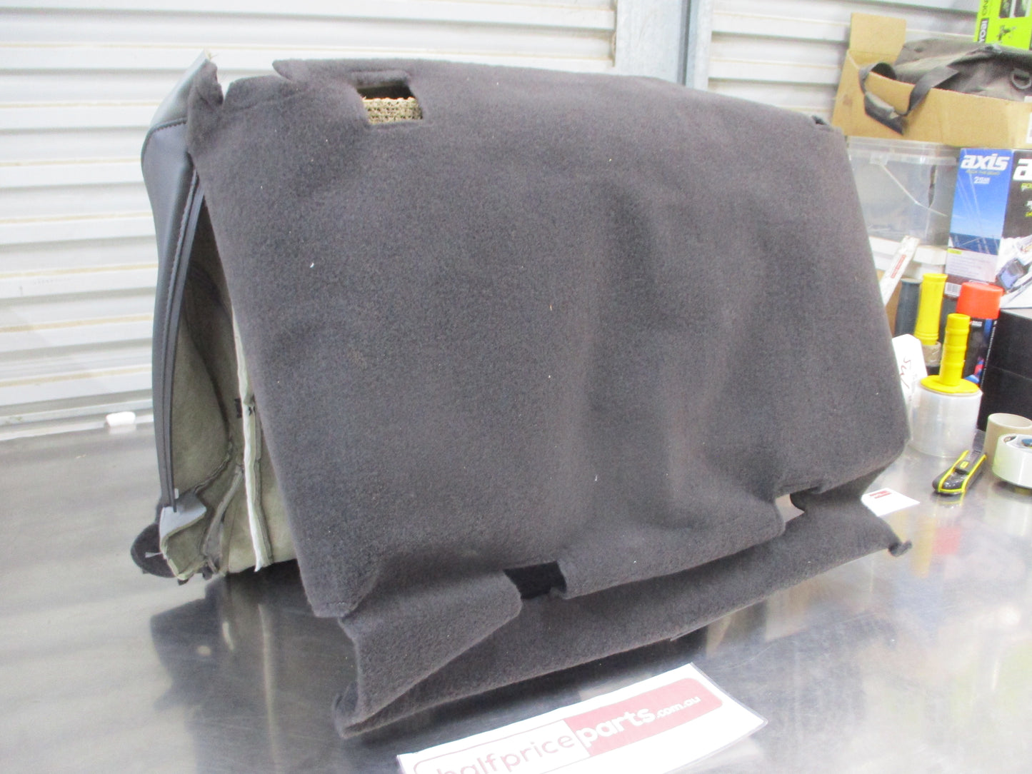 Holden RG Colorado 7 Genuine Leather Left Hand Rear Seat Back Trim (Grey) New Part