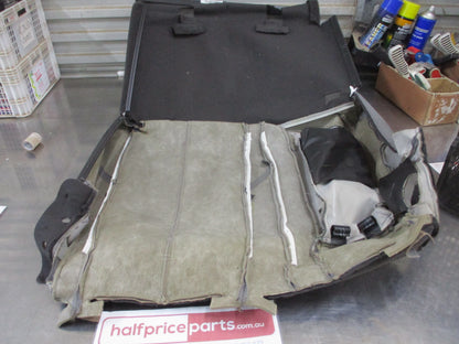 Holden RG Colorado 7 Genuine Leather Left Hand Rear Seat Back Trim (Grey) New Part
