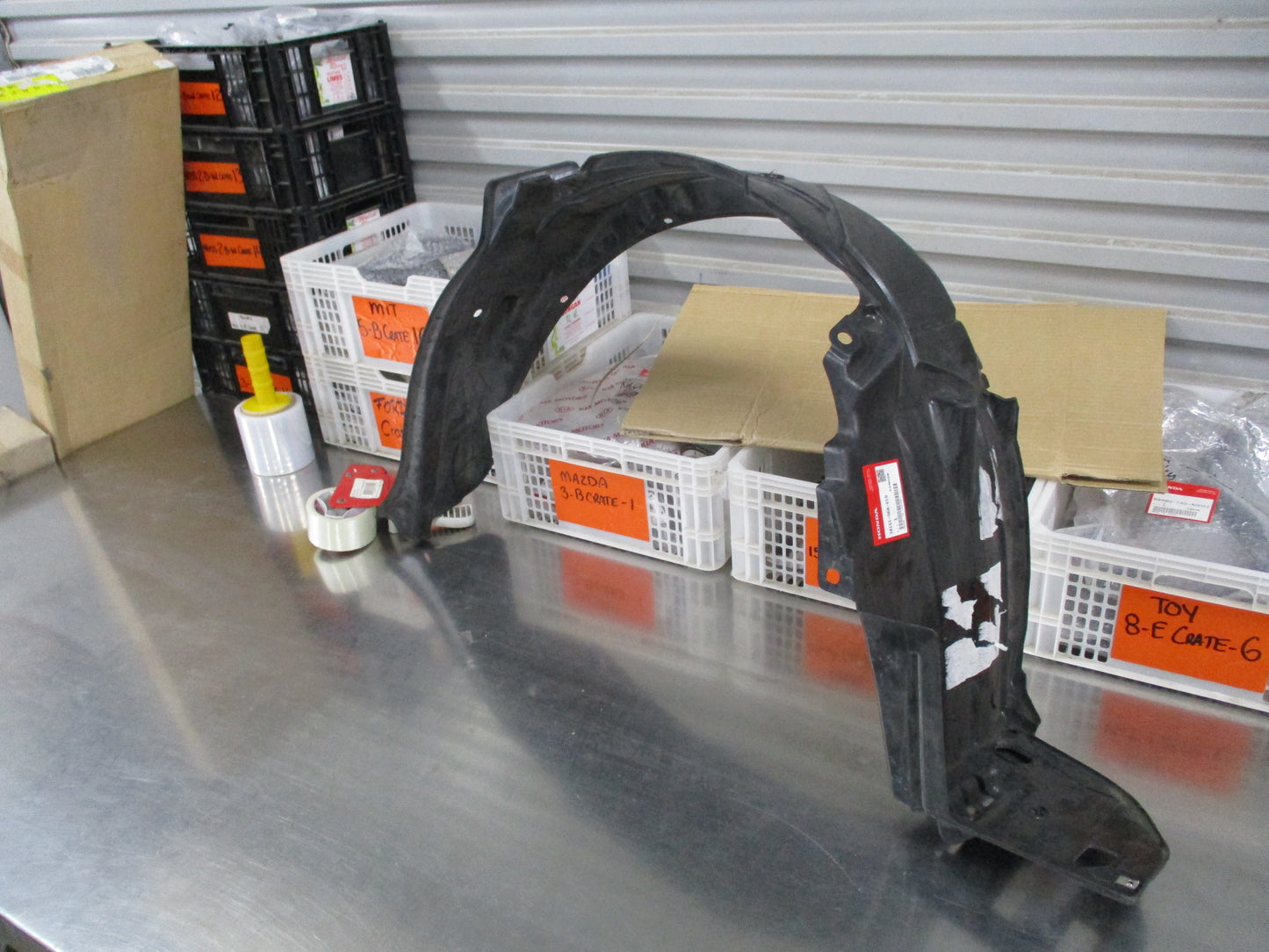 Honda Civic Genuine Front Passengers Wheel Liner New