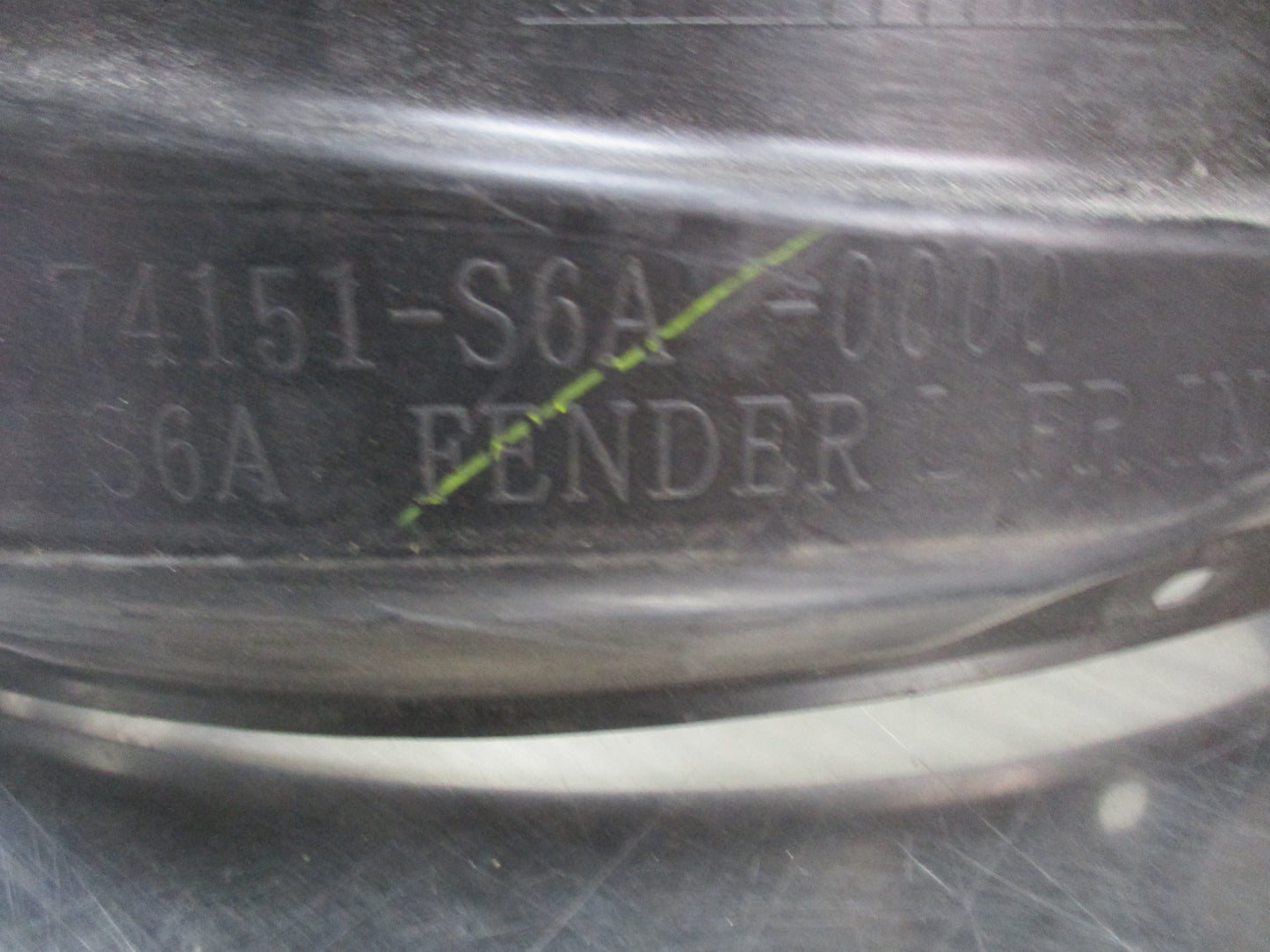 Honda Civic Genuine Front Passengers Wheel Liner New