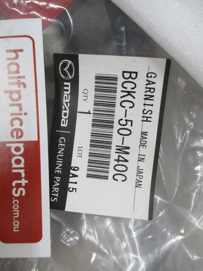 Mazda 3 Hatchback Genuine Left Hand Rear Door Garnish New Part