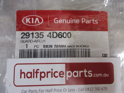 Kia Carnival Genuine Left Hand (Passenger) Air Guard New Part