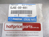 Mazda 6 Genuine Drivers Front Door Protection Moulding New Part.