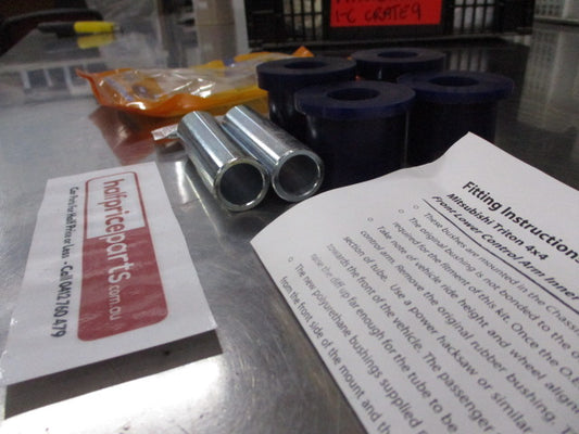 Super Pro Front Control Arm Lower-Rear Bush kit Suits Mitsubishi Triton/Pajero/Challenger New Part