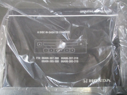 Honda Genuine 6 Stack In Dash CD Changer Unit New Part